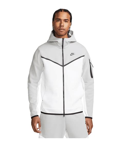 nike tech fleece anzug weiß grau|nike tech bekleidung.